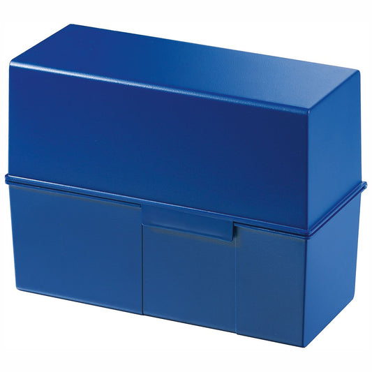 HAN Karteikasten 975 A5 quer für 450 Karten blau