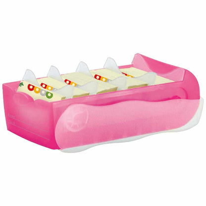 HAN Karteibox Croco A7 997-603 pink-transluzent mit 5 Stützen und 100 Karten