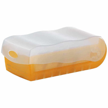 HAN Karteibox Croco A8 998-613 orange-transluzent