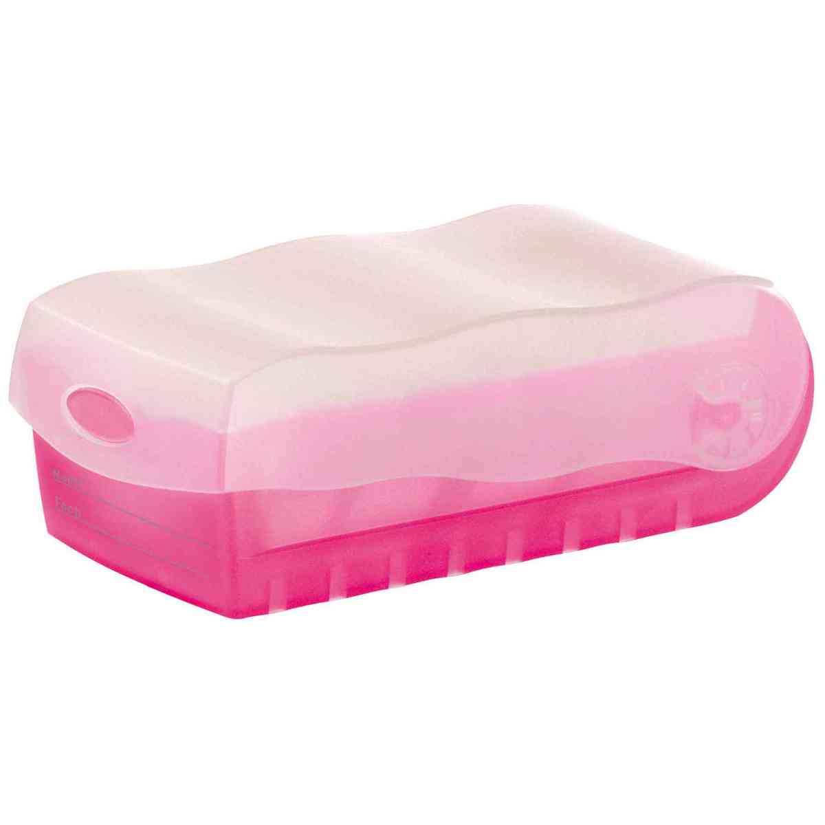 HAN Karteibox Croco A8 998-663 pink-transluszent