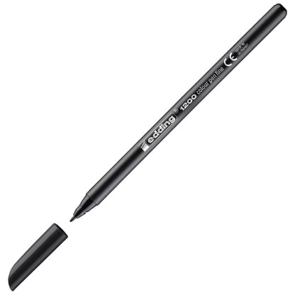 EDDING Fasermaler 1200 schwarz ca. 1 mm