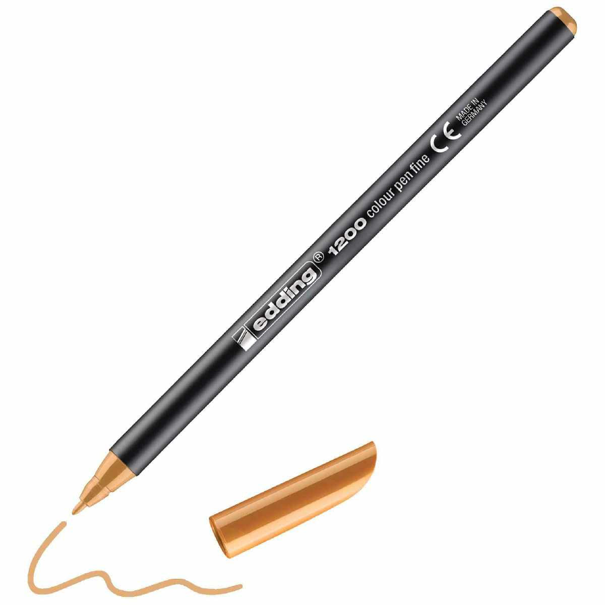 EDDING Fasermaler 1200 hellorange ca. 1 mm