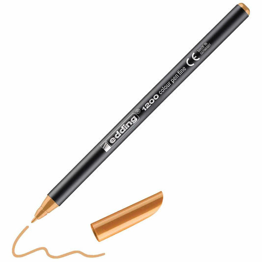 EDDING Fasermaler 1200 hellorange ca. 1 mm