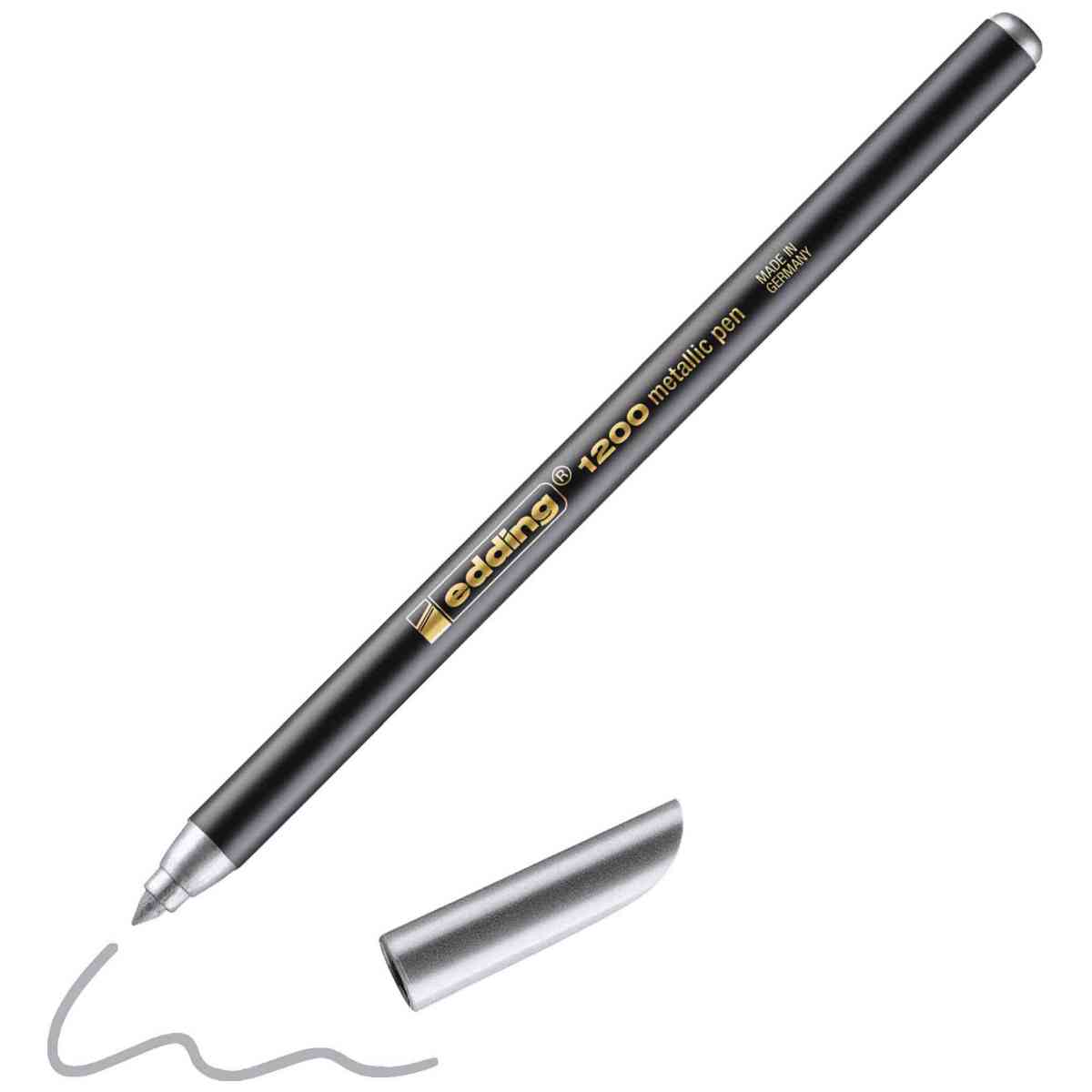 EDDING Fasermaler 1200 silber metallic 1-3 mm