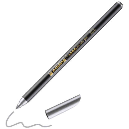 EDDING Fasermaler 1200 silber metallic 1-3 mm