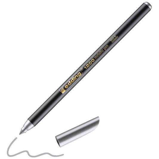 EDDING Fasermaler 1200 silber metallic 1-3 mm