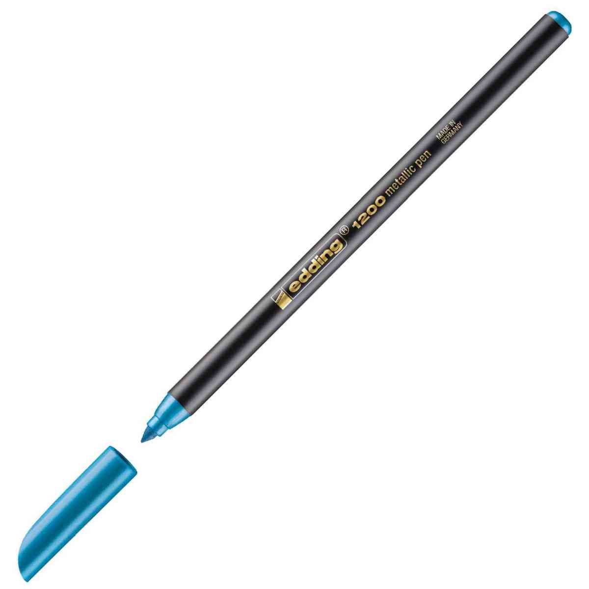 EDDING Fasermaler 1200 blau metallic 1-3 mm