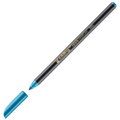 EDDING Fasermaler 1200 blau metallic 1-3 mm