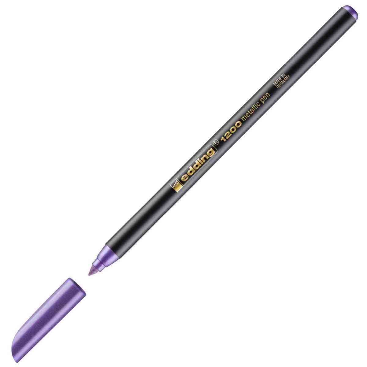 EDDING Fasermaler 1200 violett metallic 1-3 mm
