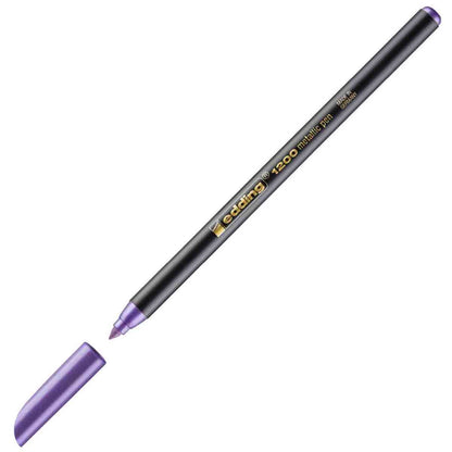 EDDING Fasermaler 1200 violett metallic 1-3 mm