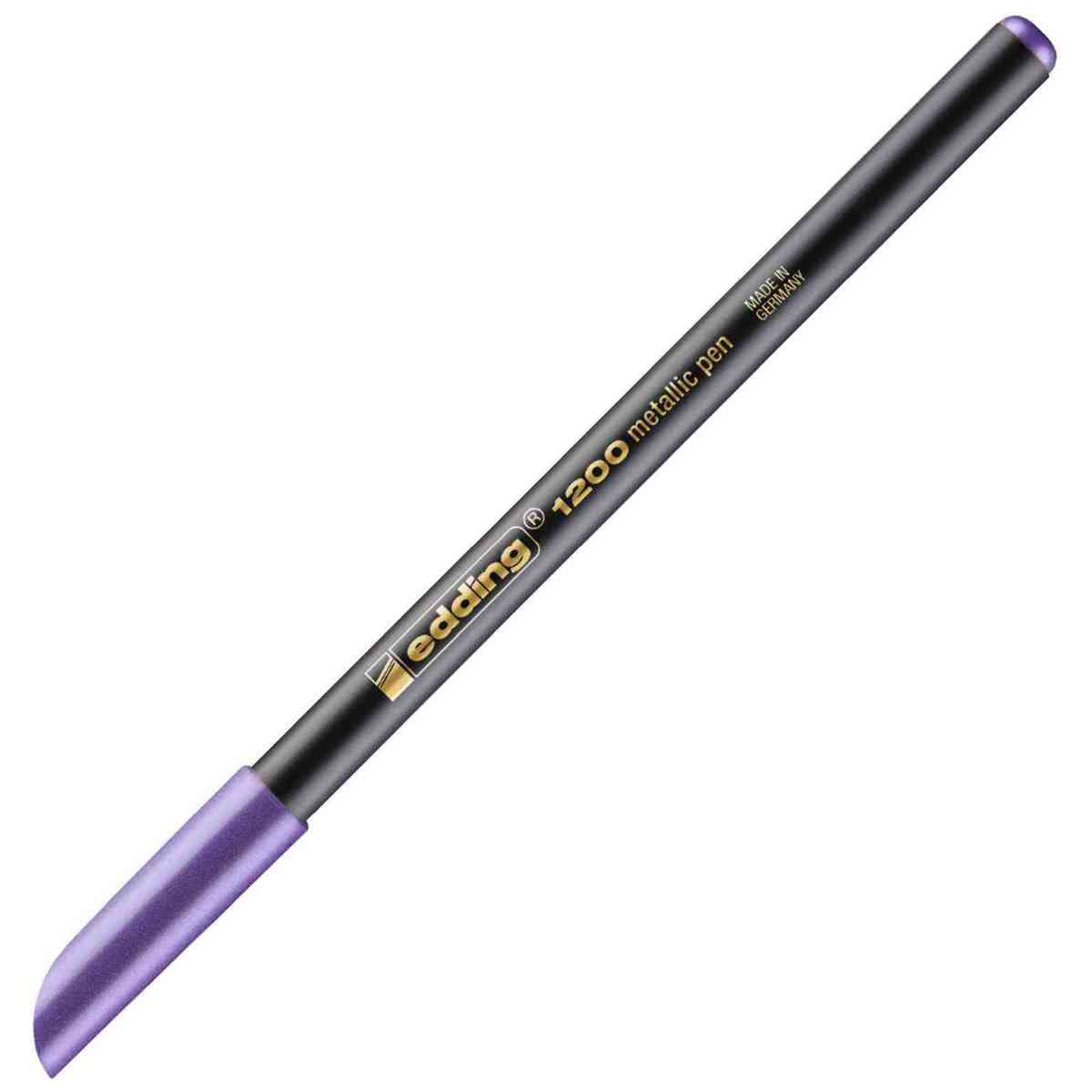 EDDING Fasermaler 1200 violett metallic 1-3 mm