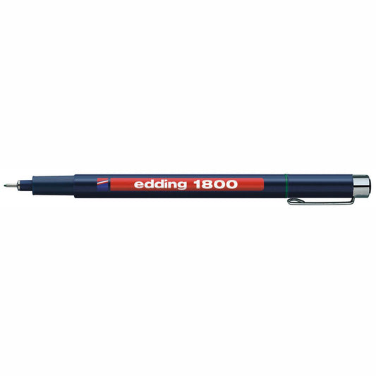 EDDING Fineliner 1800 profipen 0,1mm grün