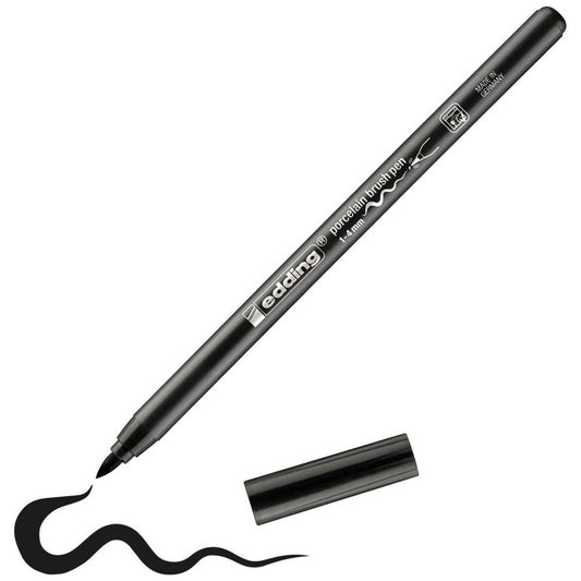 EDDING Porzellan Pinselstift 4200 schwarz 1-4mm
