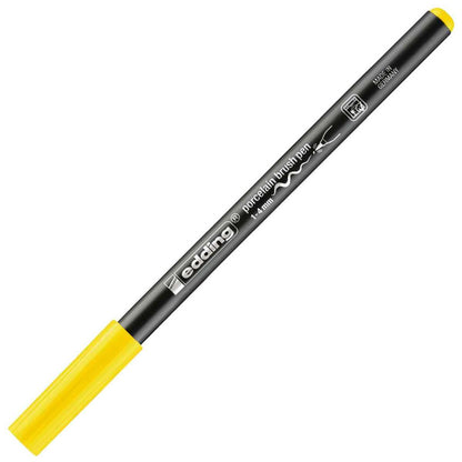 EDDING Porzellan Pinselstift 4200 gelb 1-4mm