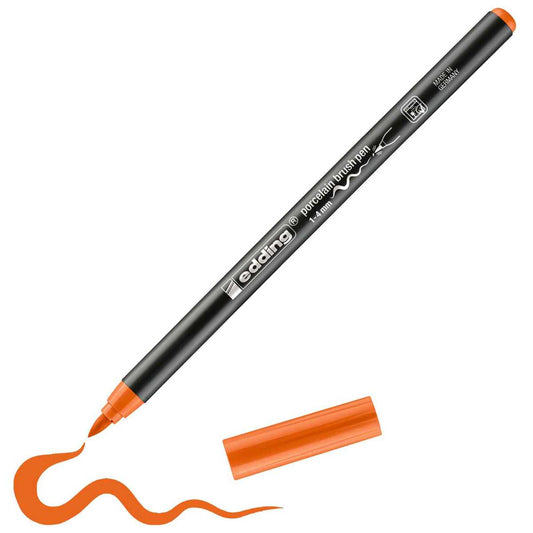 EDDING Porzellan Pinselstift 4200 orange 1-4mm
