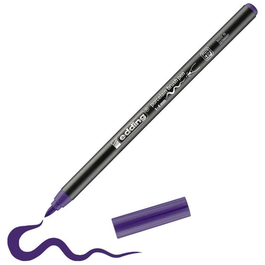 EDDING Porzellan Pinselstift 4200 violett 1-4mm