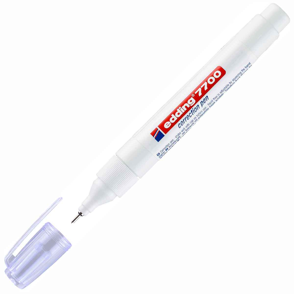 EDDING Korrekturstift correction pen 7700 weiß 1-2mm extra fine