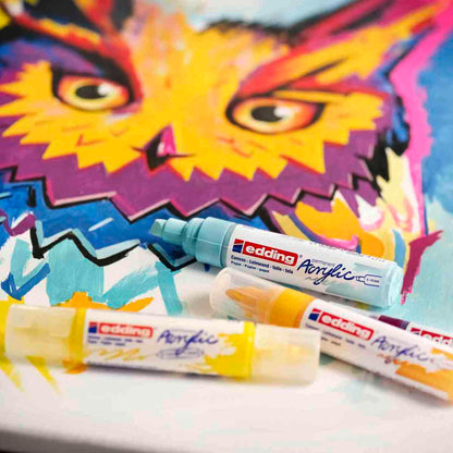 EDDING Acryl-Starterset BASIC Creative Set mit 12 Stiften