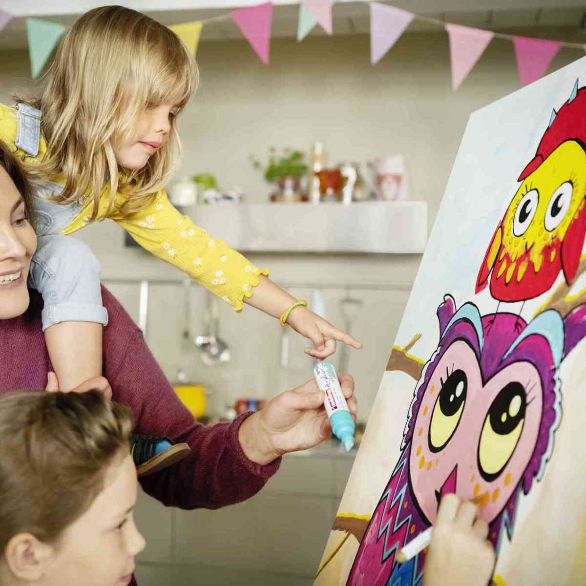 EDDING Acryl-Starterset BASIC Creative Set mit 12 Stiften