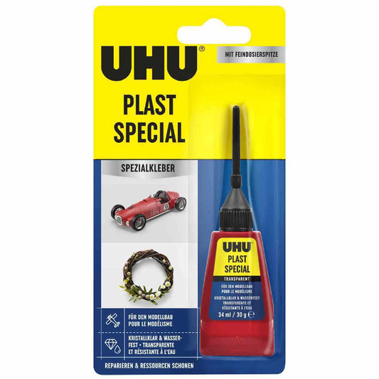 UHU Kunststoffkleber PLAST SPECIAL 45885 30g Flasche