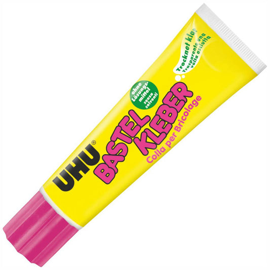 UHU Bastelkleber 47735 ohne Lösungsmittel 90g Standtube