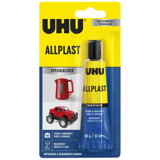 UHU Kunststoffkleber ALLPLAST 9000177 30g Tube