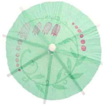 PAPSTAR Eisschirmchen 10cm 6 Stück, verschiedene Farben
