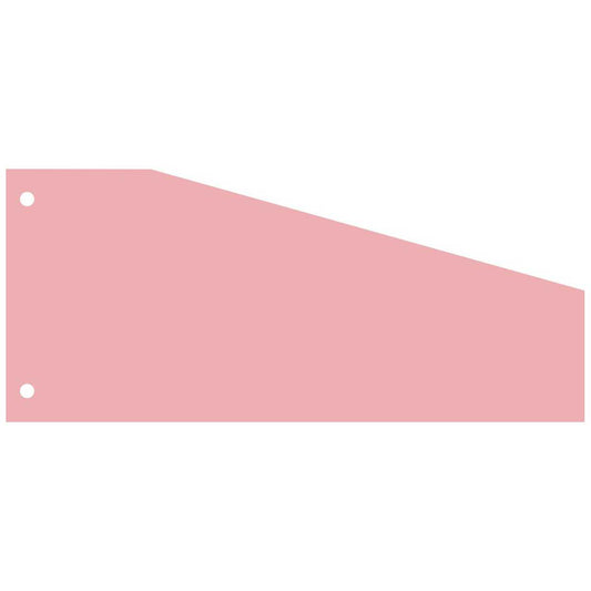 WEKRE Trapeztrennstreifen 24 x 10,5cm rosa 190g 100 Stück