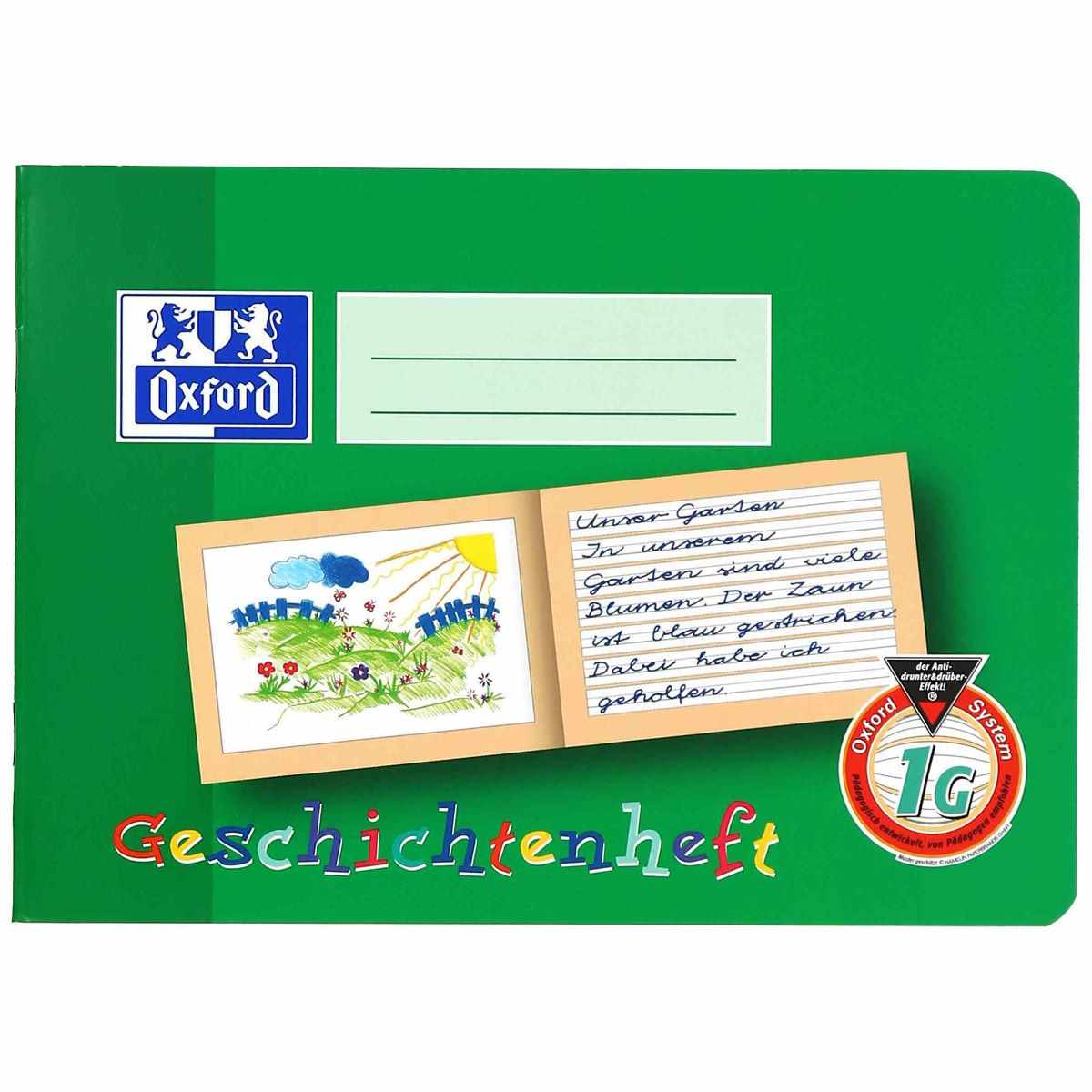 Geschichtenheft A5quer 16Bl Lin1G