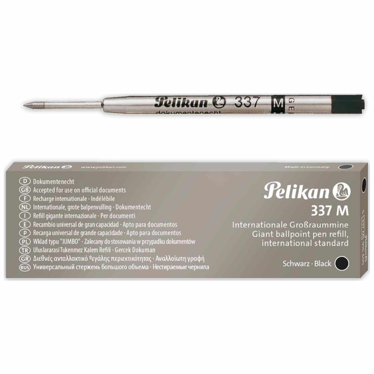 PELIKAN Kugelschreibermine 337 M schwarz