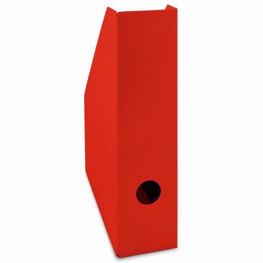 LANDRE Stehsammler Pappe A4 schmal 7 x 22,5 x 30cm rot