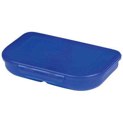 HERLITZ Brotdose blau 23 x 15,5 x 4cm 2-teilig *weichmacherfrei*