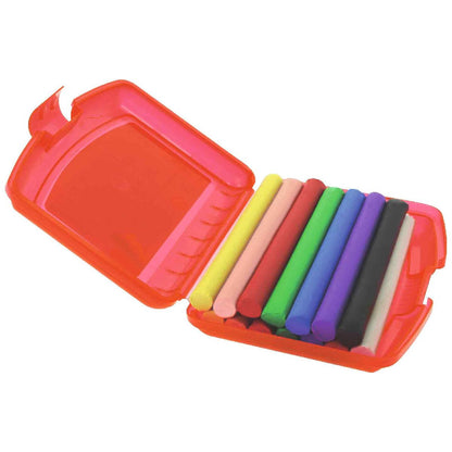 PELIKAN Knetmasse Creaplast Kinderknete in Box rot, 14 Stangen - 10 Farben