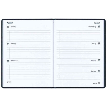 HERLITZ Taschenkalender Classic A7 2027 1 Woche = 2 Seiten 168 Seiten