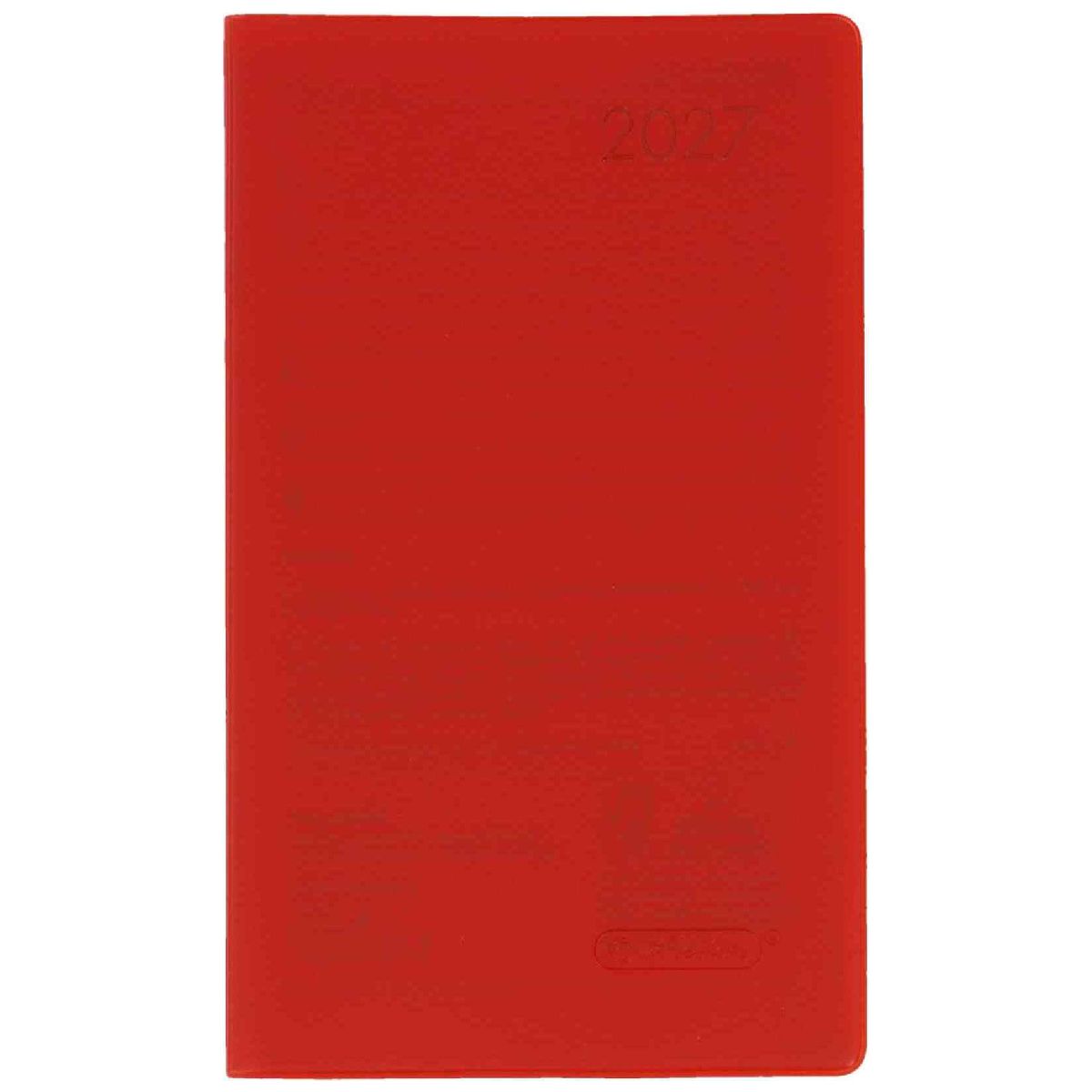 HERLITZ Faltkalender Slimline 2027 95x160mm 1 Monat = 2 Seiten