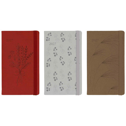 HERLITZ Taschenkalender Slimline Lady 2027 87x153mm 1 Woche = 2 Seiten