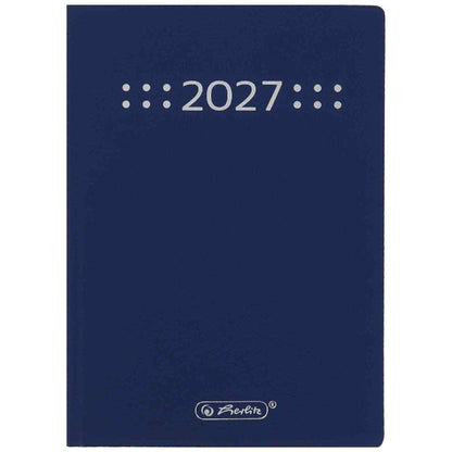 HERLITZ Taschenkalender Classic A6 2027 1 Tag = 1 Seite 368 Seiten