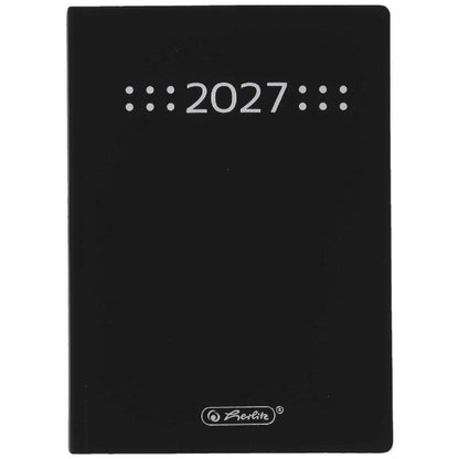 HERLITZ Taschenkalender Classic A6 2027 1 Tag = 1 Seite 368 Seiten