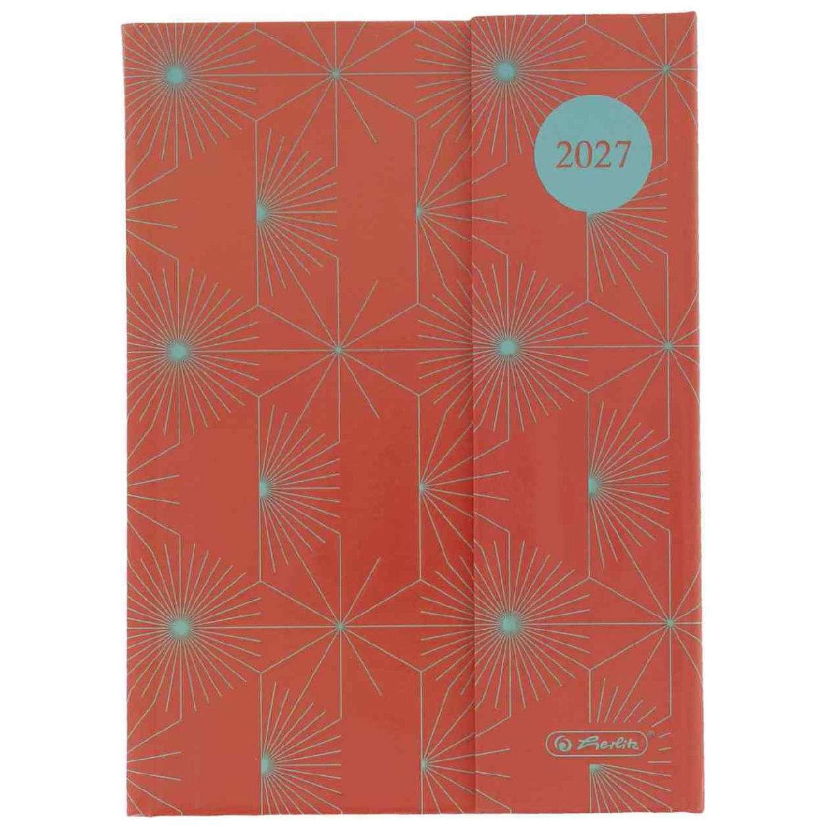 HERLITZ Minitimer GRAPHICS A6 2027 Magnetverschluß 1 Woche = 2 Seiten