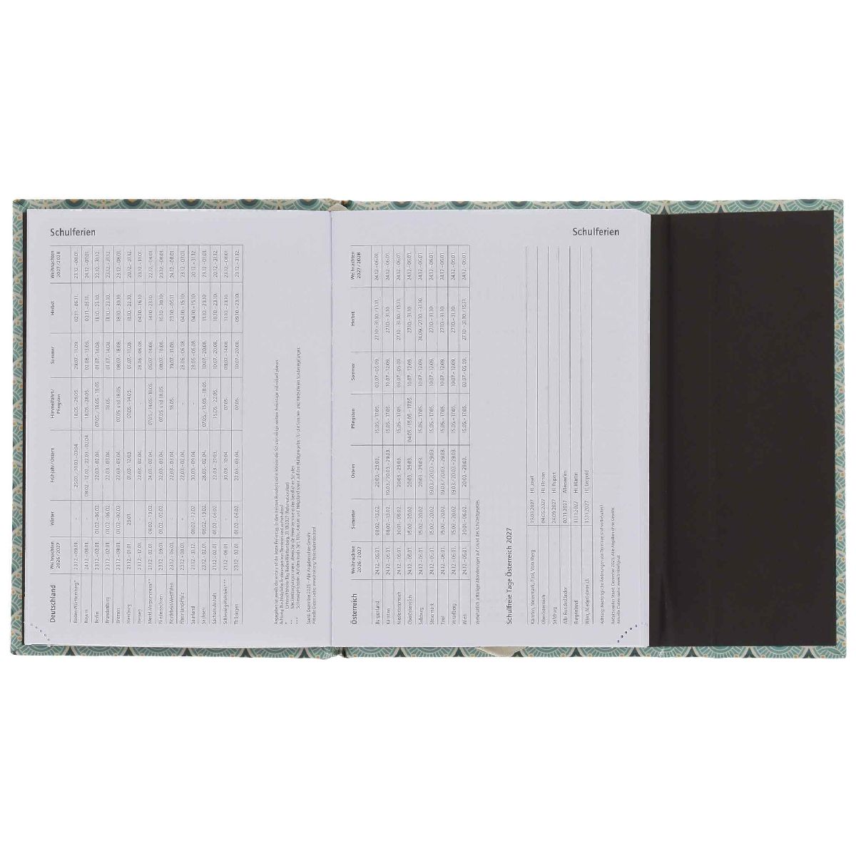 HERLITZ Minitimer GRAPHICS A6 2027 Magnetverschluß 1 Woche = 2 Seiten