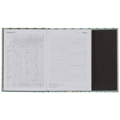 HERLITZ Minitimer GRAPHICS A6 2027 Magnetverschluß 1 Woche = 2 Seiten