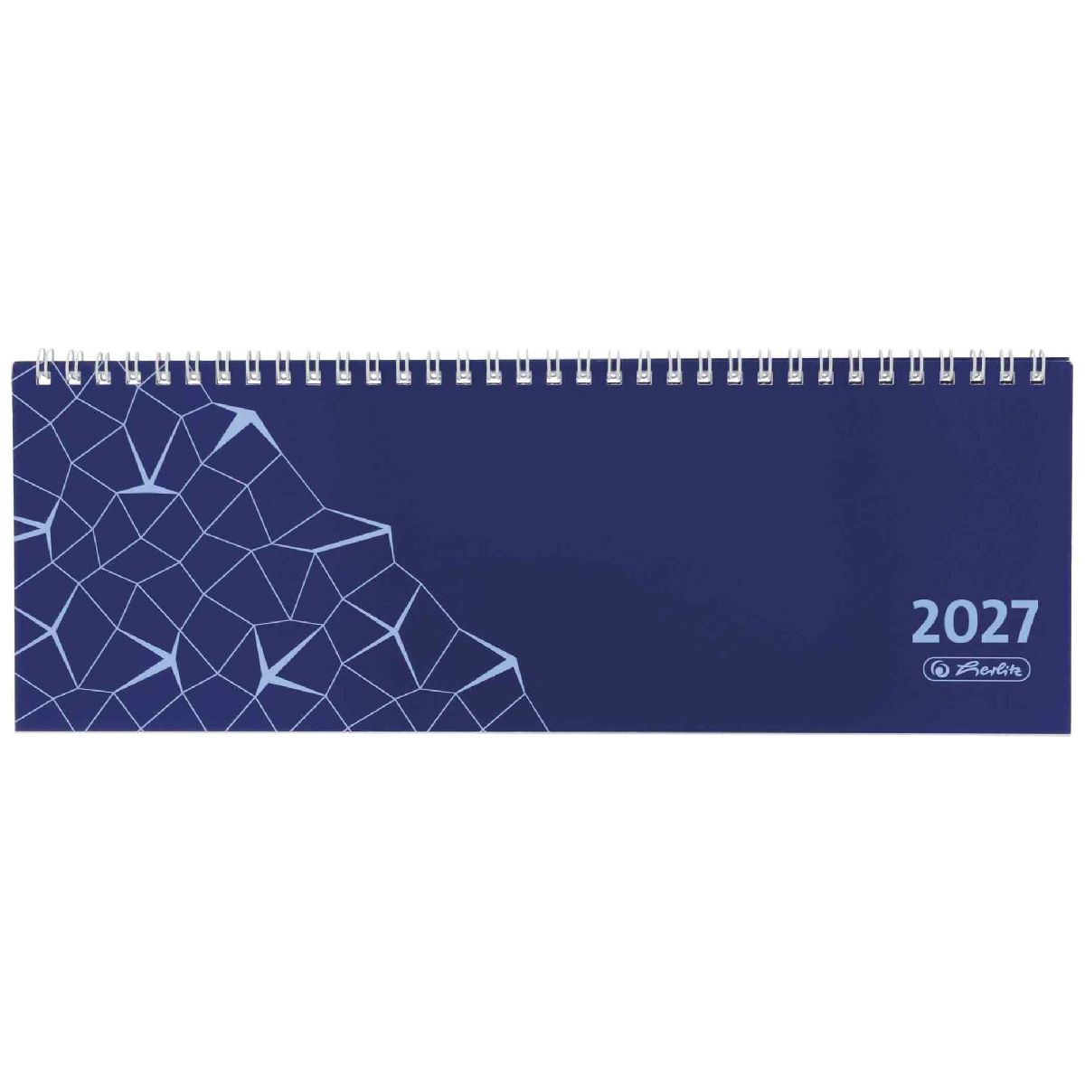 HERLITZ Querterminbuch Schreibtischkalender 2027 Compact 1 Woche=1S, 60 Seiten