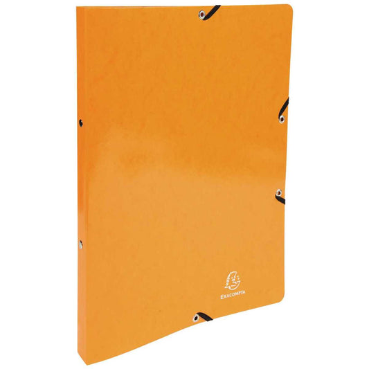 EXACOMPTA Ringbuch Iderama A4 2-Ring 15mm mit Gummizug orange