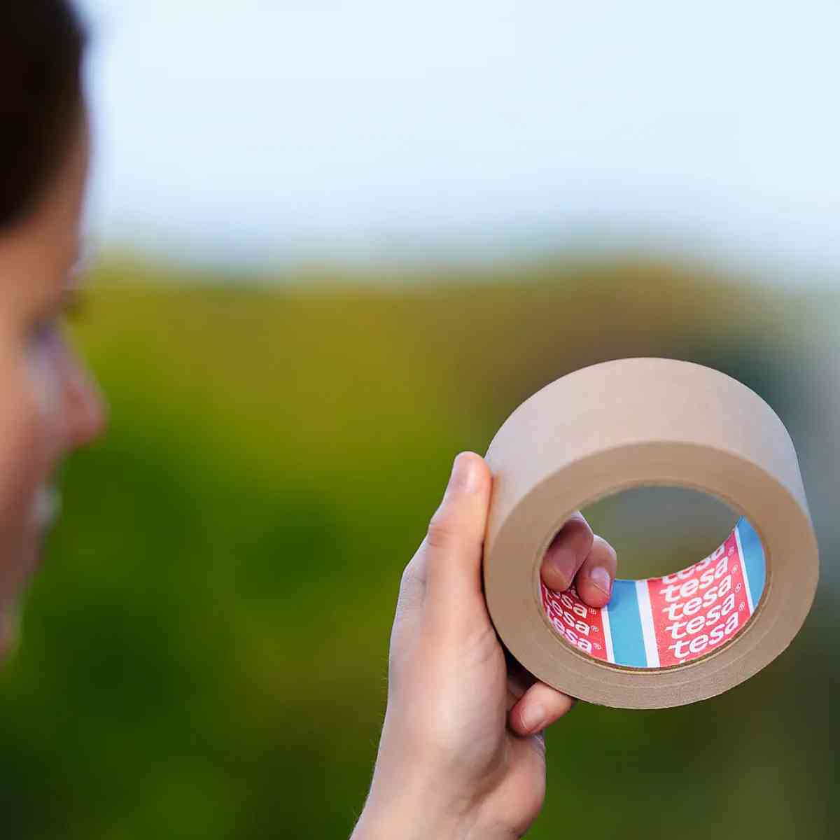 TESA Packband Papier 04713 ecoLogo 50m x 50mm braun