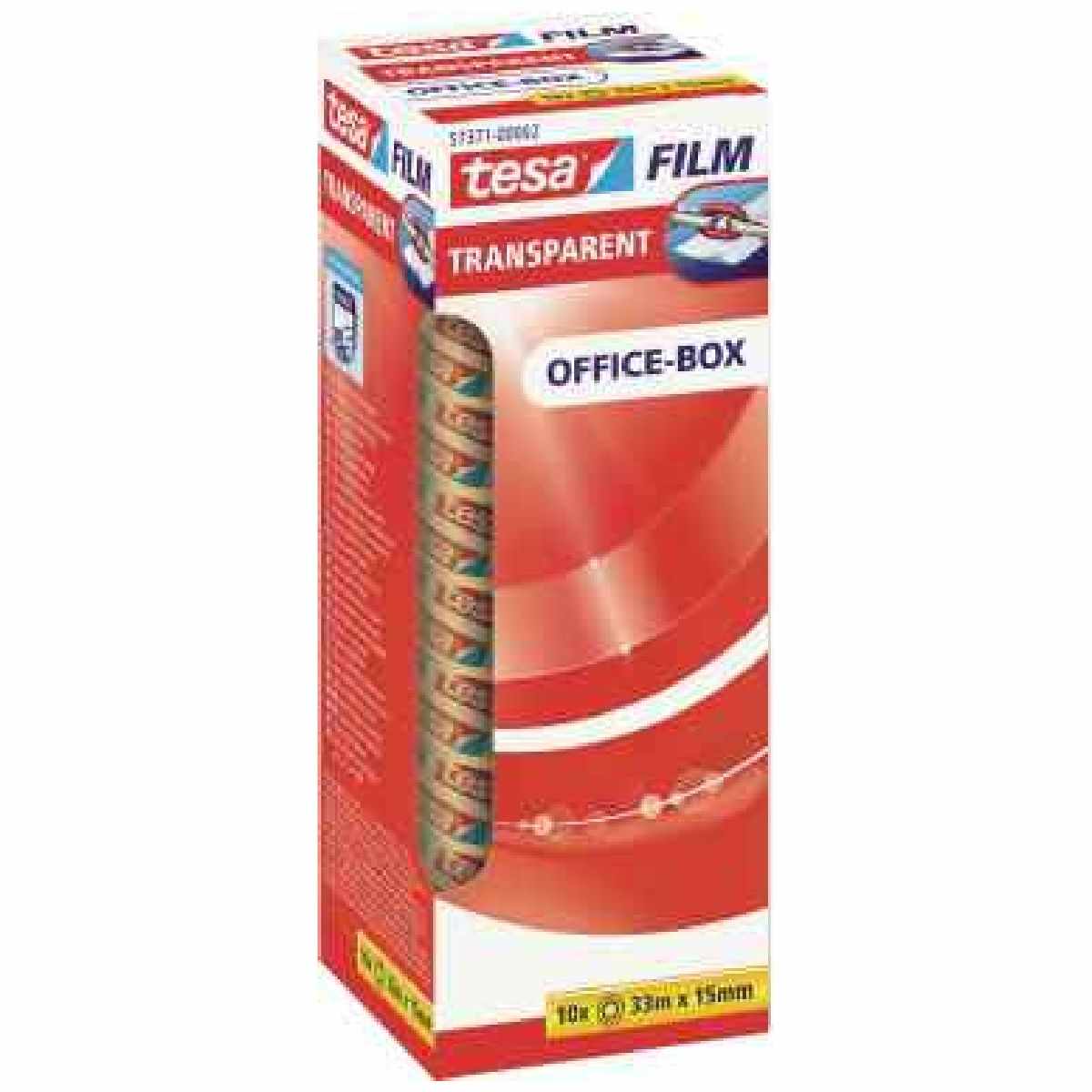 TESA Klebefilm transparent 57371 33m x 15mm
