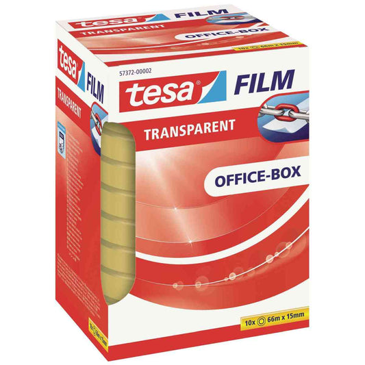 TESA Klebefilm transparent 57372 66m x 15mm