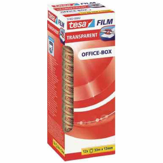 TESA Klebefilm transparent 57402 33m x 12mm