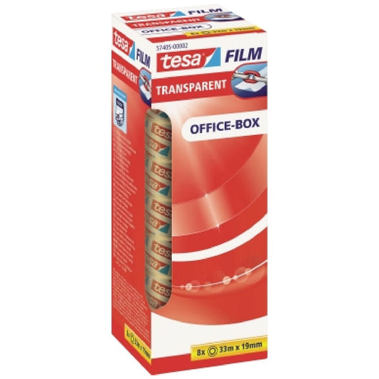 TESA Klebefilm transparent 57405 33m x 19mm