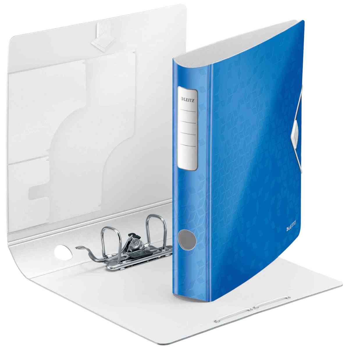 LEITZ Ordner Active WOW 1107 65mm blau metallic