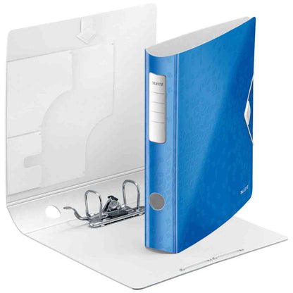 LEITZ Ordner Active WOW 1107 65mm blau metallic
